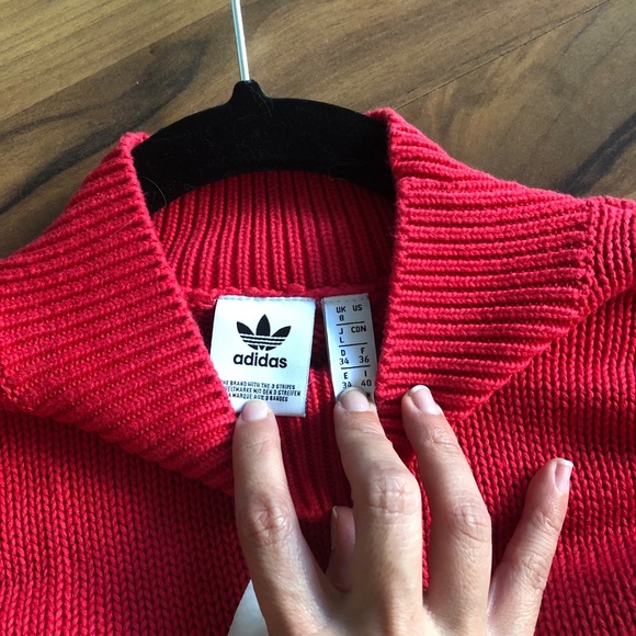 Adidas Oversized Knit Top - Picture 2 of 3